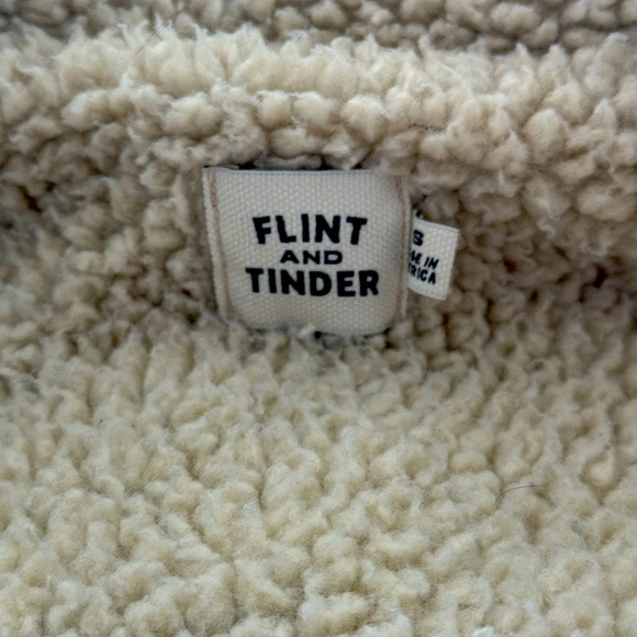 Flint & Tinder Type 3 Sherpa-Lined Trucker Jacket / Small - Picture 14 of 16